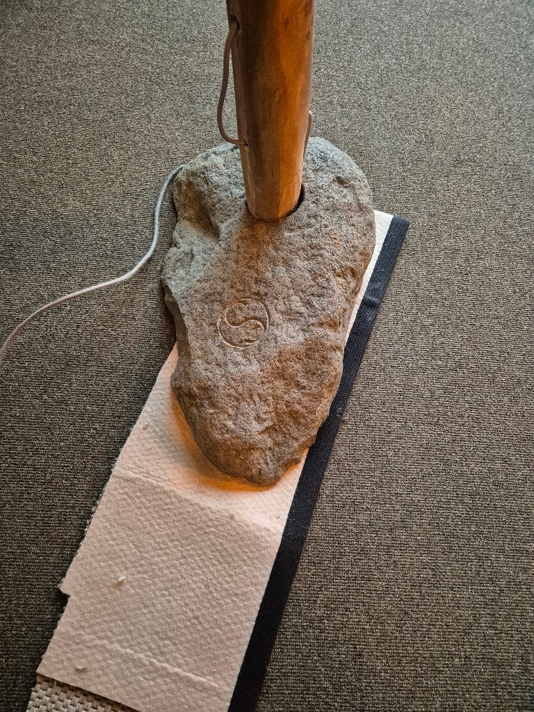 Staande lamp, Ophalen, Zo goed als nieuw, Afrikaans, Overige materialen