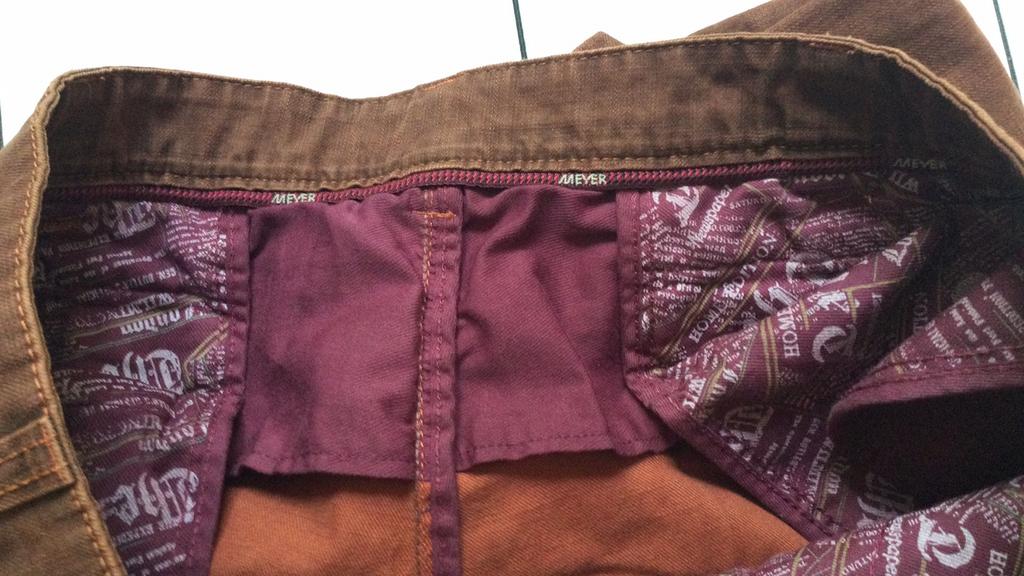 Meyer broek/chino maat 110 NIEUW, winkelprijs €140, Overige kleuren, Overige maten, Ophalen of Verzenden, Meyer