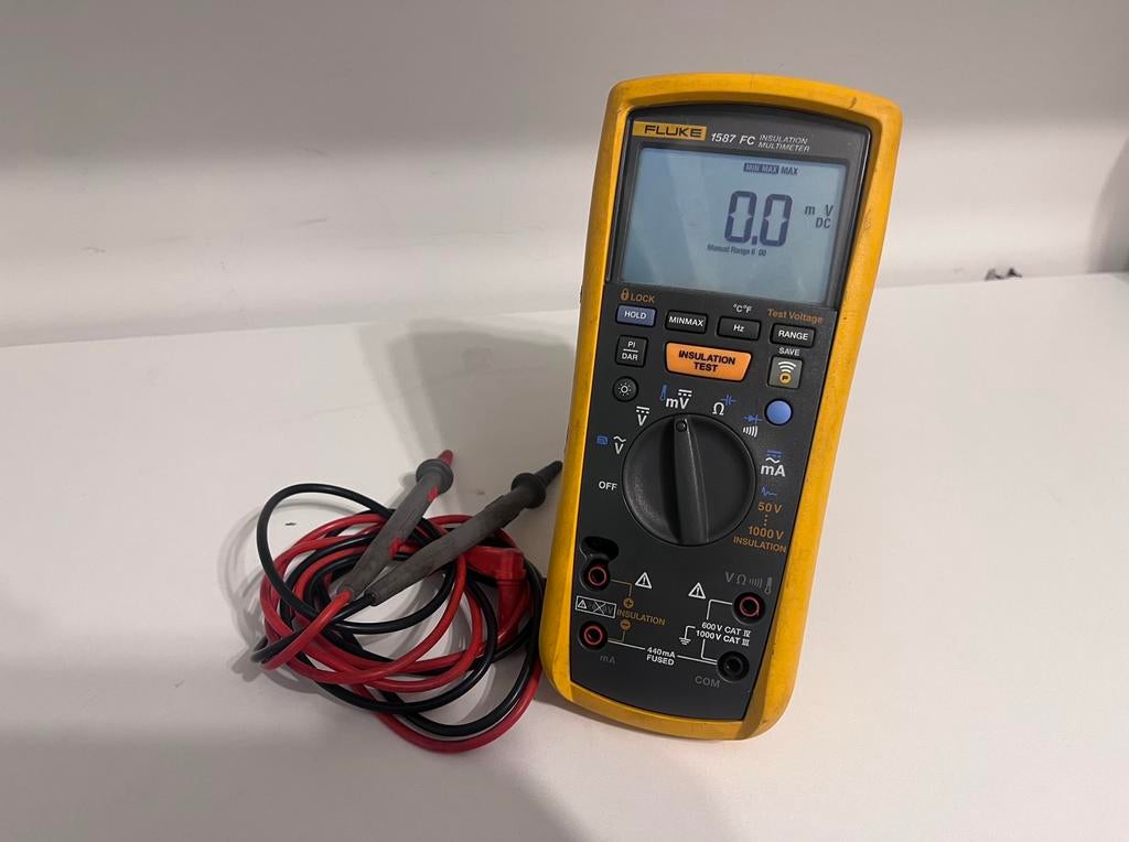 Fluke 1587 FC Isolatietester / Multimeter Gekalibreerd, Ophalen, Gebruikt, Multimeter