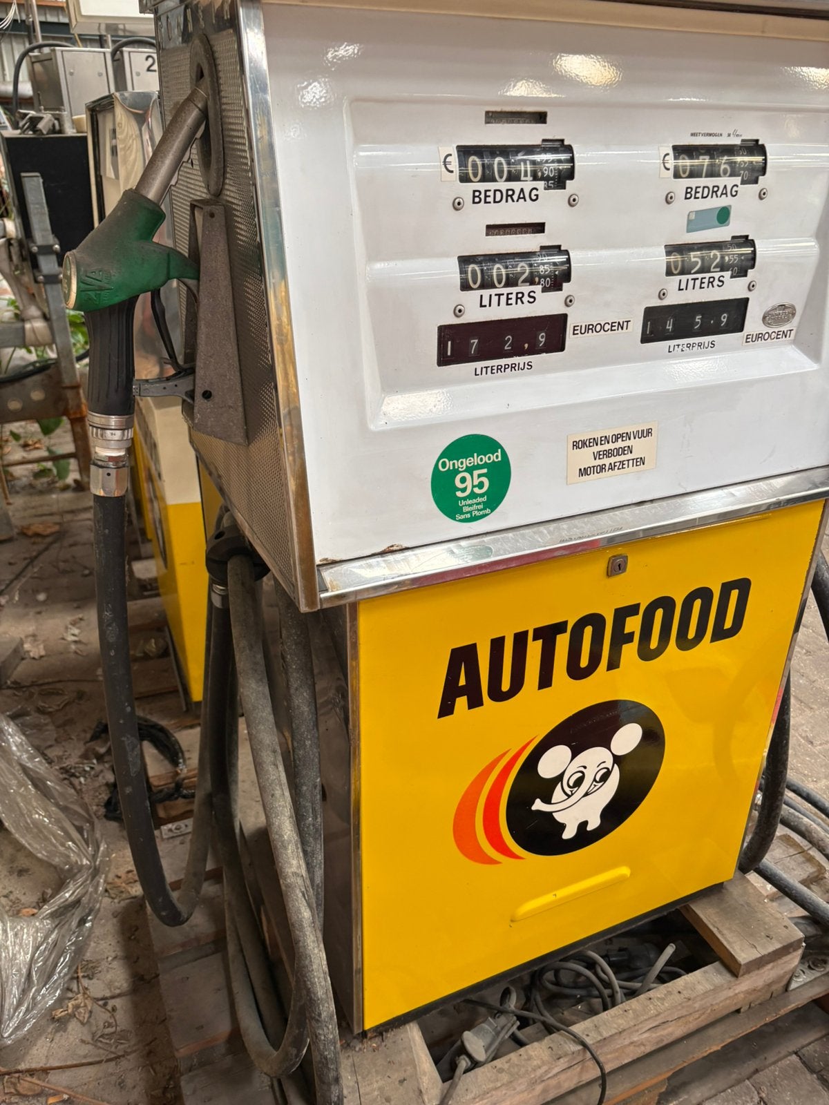 Tokheim Euro 95 diesel, Verzamelen, Ophalen, Zo goed als nieuw