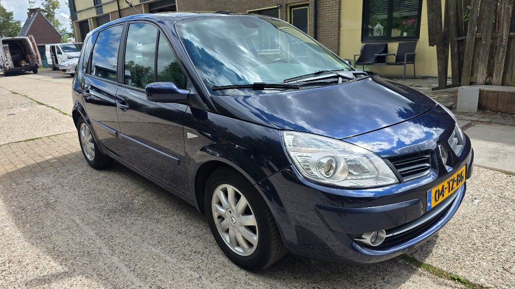 Renault Espace 2.0i AUTOMAAT Airco 2007 Panoramadak Leer, 1998 cc, 1250 kg, Zwart, 4 cilinders