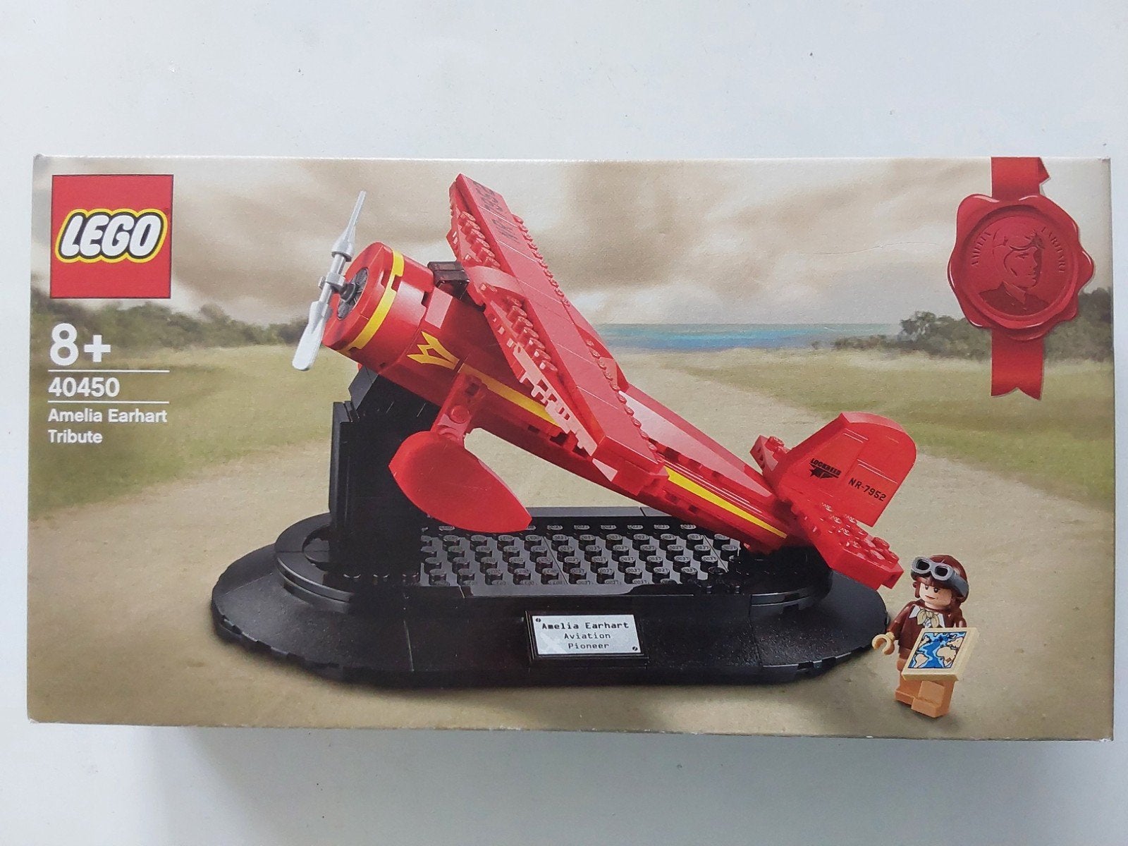 Lego 40450 Amalia Earhart Tribute 🆕️ ( in seal ), Overige thema's, Nieuw, Ophalen of Verzenden, Complete set