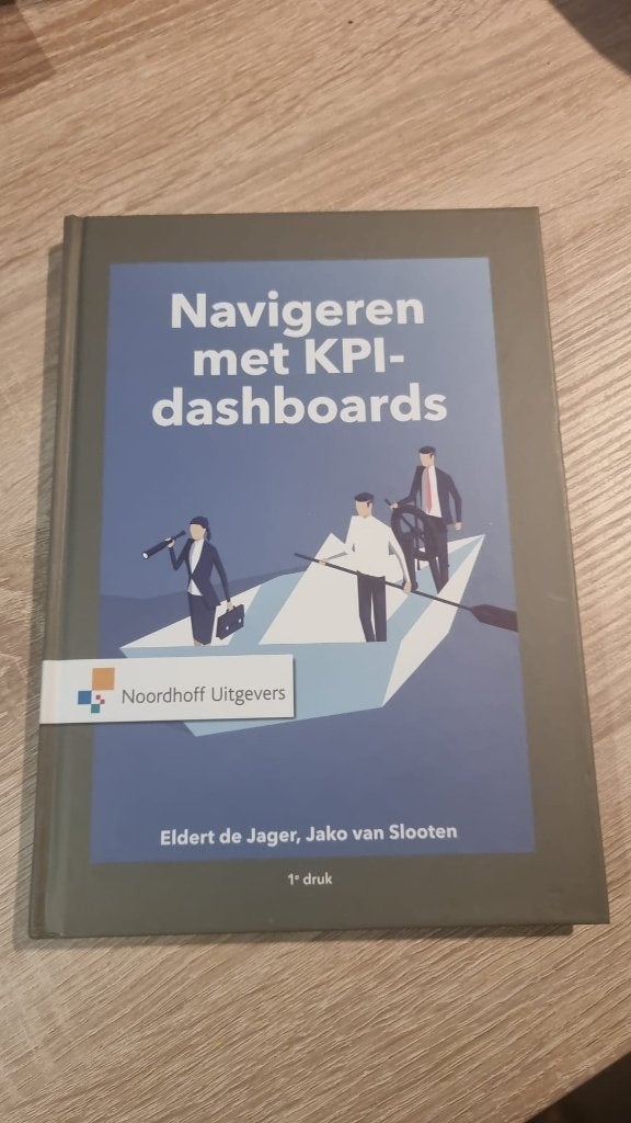 Navigeren met KPI-Dashboards, Verzenden, HBO, Zo goed als nieuw, Noordhoff Uitgevers