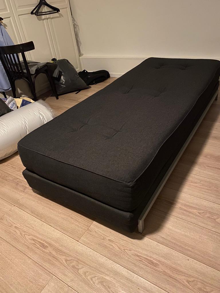 Bedbank, Gebruikt, 125 cm of meer, Ophalen of Verzenden, 75 tot 100 cm