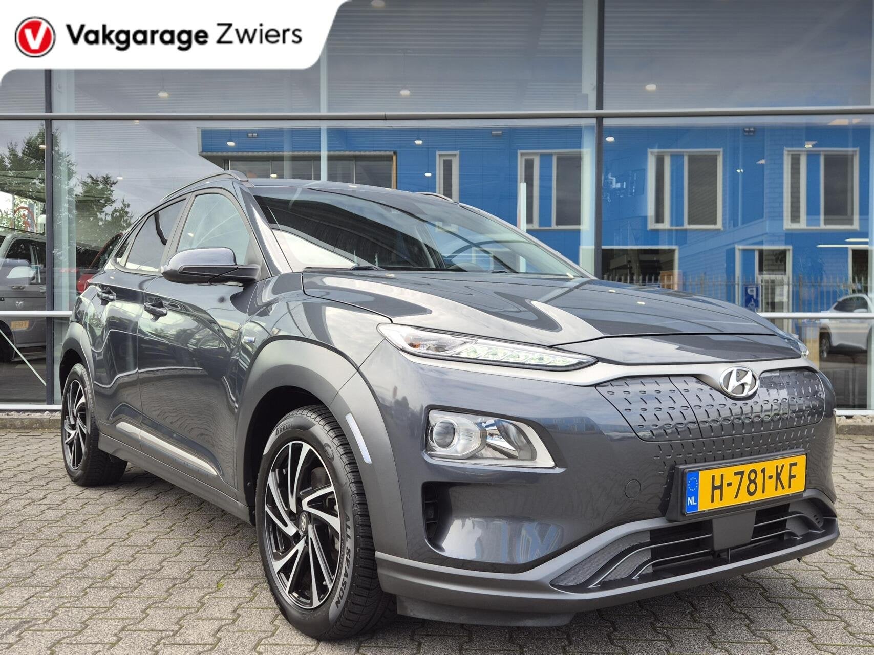 Hyundai Kona EV Fashion 64 kWh SOH 90.5% Warmtepomp|Apple Ca, Auto's, Gebruikt, Met garantie (alle), Origineel Nederlands, Adaptive Cruise Control