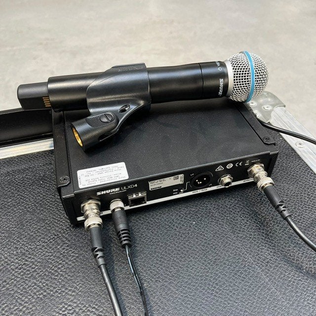 Shure ULXD4, Muziek en Instrumenten, Ophalen of Verzenden, Zo goed als nieuw, Zangmicrofoon, Draadloos