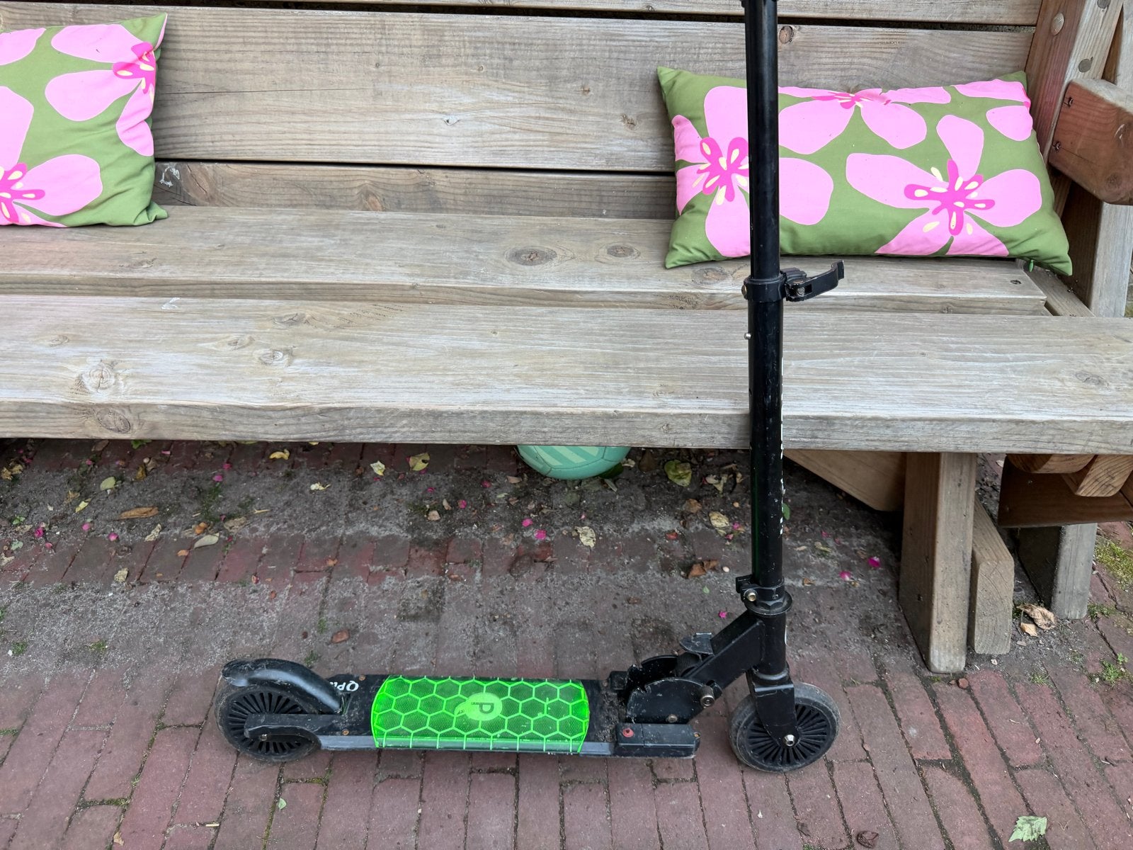 QPlay Honeycomb step groen, Ophalen, Gebruikt, Gewone step