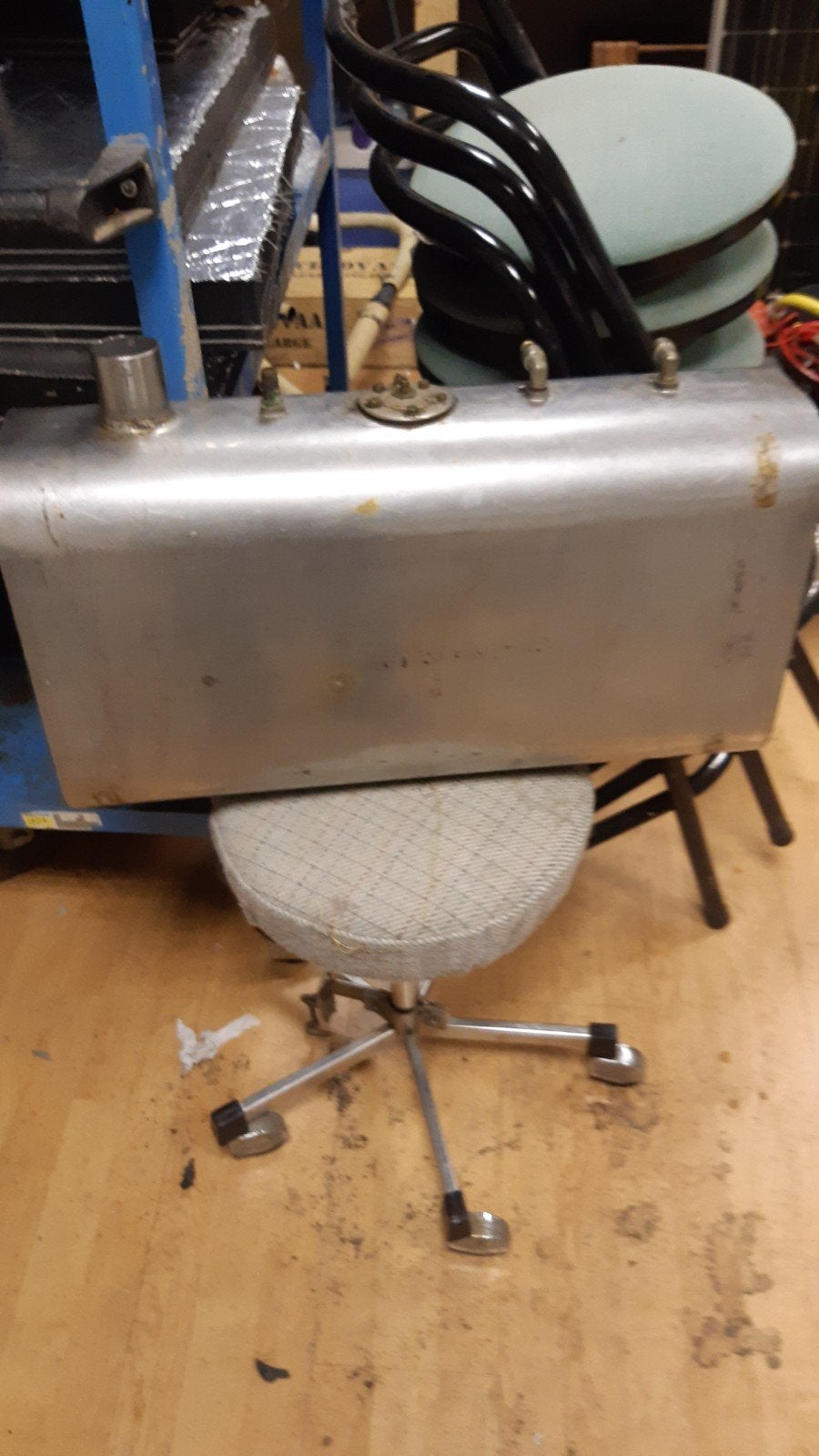 te koop rvs diesel tank, Ophalen, Gebruikt, Motor en Techniek, Zeilboot of Motorboot