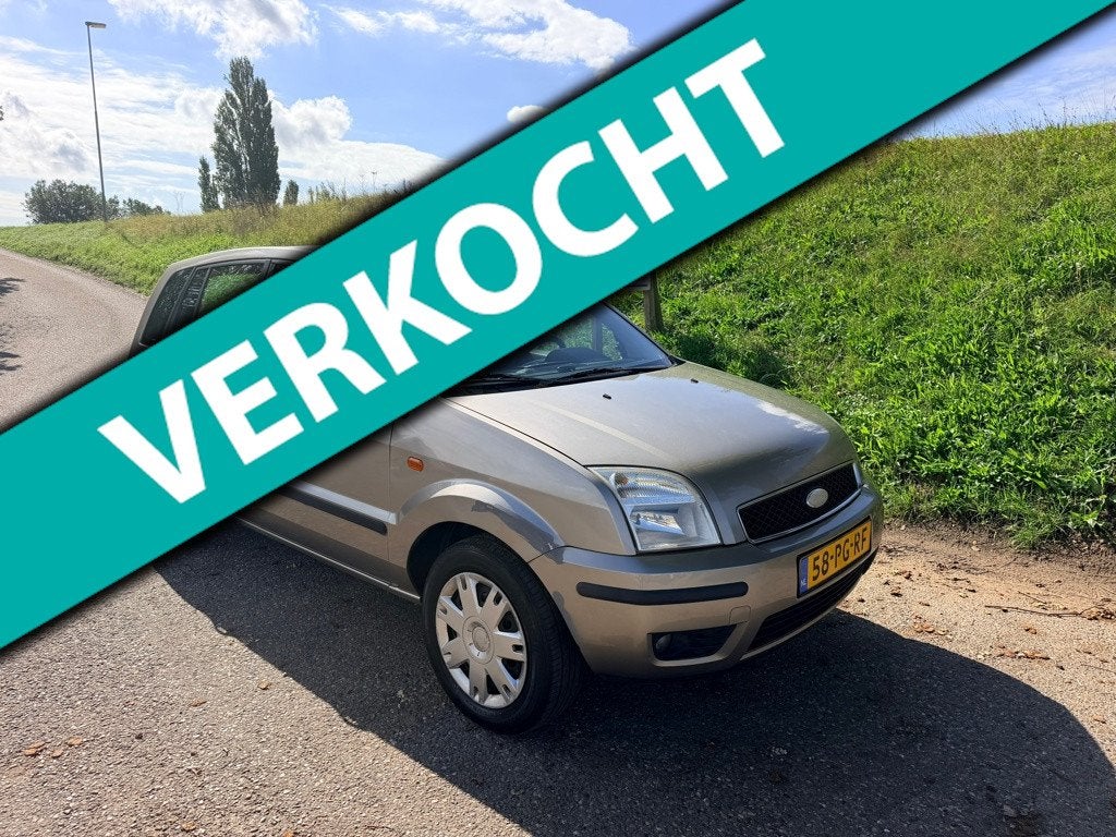 Ford Fusion 1.4-16V Ghia,Trekhaak,Nieuwe APK, Auto's, Voorwielaandrijving, Origineel Nederlands, Bedrijf, Handgeschakeld