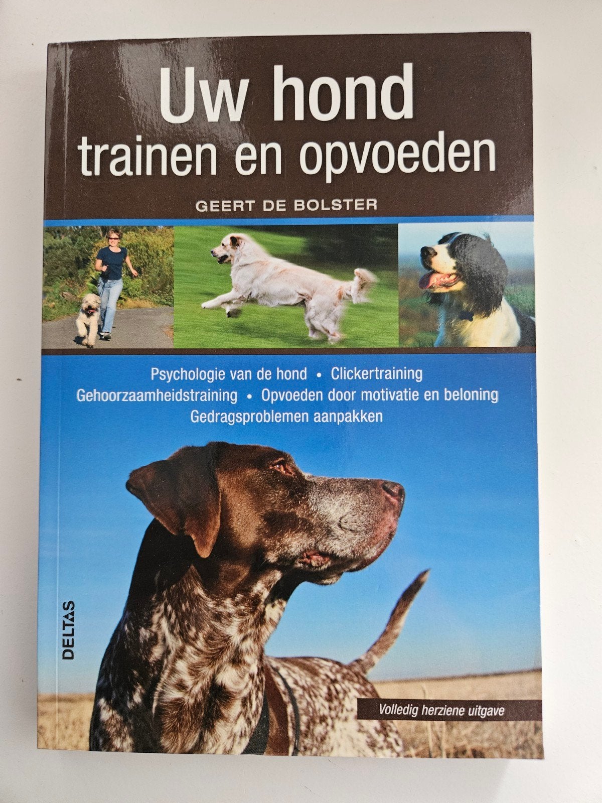 Uw hond trainen en opvoeden - Geert de Bolster, Boeken, Ophalen of Verzenden, Zo goed als nieuw, Honden, Geert de Bolster