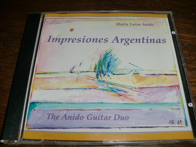 Anido Guitar Duo Impresiones Argentinas  CD 2001, Cd's en Dvd's, Cd's | Latin en Salsa, Ophalen of Verzenden, Zo goed als nieuw