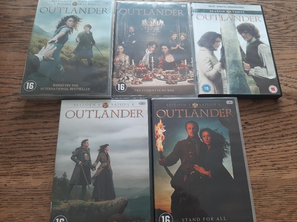 Dvd oa Outlander 1-5 - Deadwood 1-3 - Home - GroundVarg Veum, Gebruikt, Alle leeftijden, Boxset, Ophalen of Verzenden
