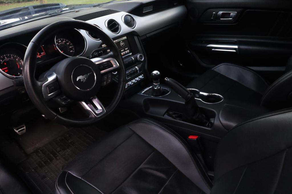 Ford USA Mustang 5.0 V8 HANDGESCHAKELD | NW Model | Uniek |, Auto's, Achterwielaandrijving, Gebruikt, 1738 kg, Leder