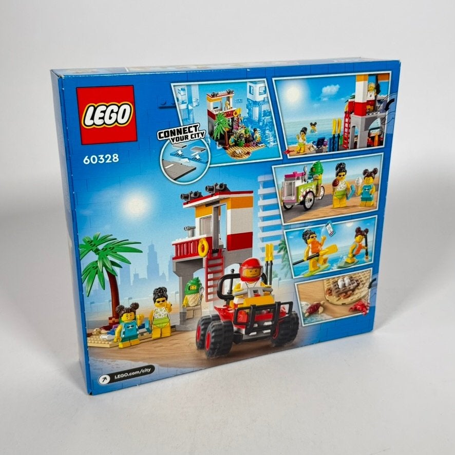 LEGO City 60328 Strandwachtpost – Nieuw, City, Lego, Nieuw, Ophalen of Verzenden