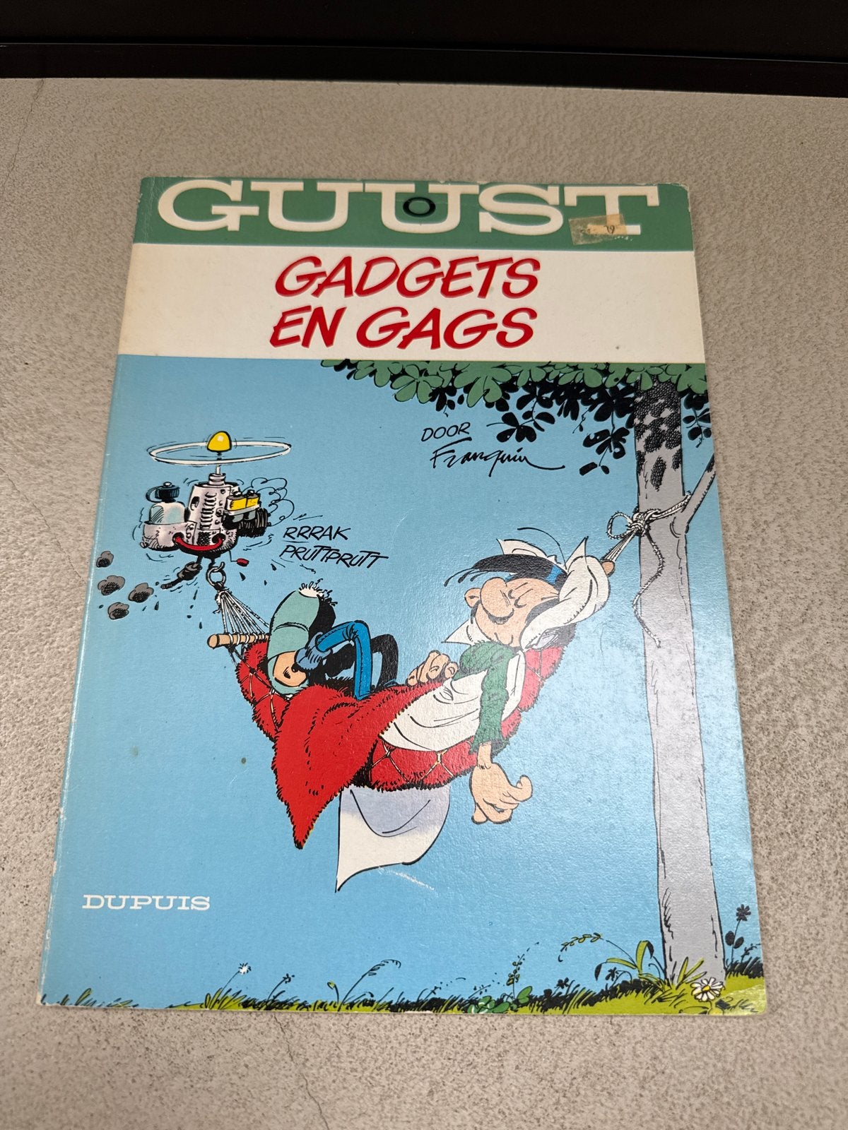 Guust Flater: Gadgets en Gags - Franquin Stripboek, Eén stripboek, Ophalen, Gelezen