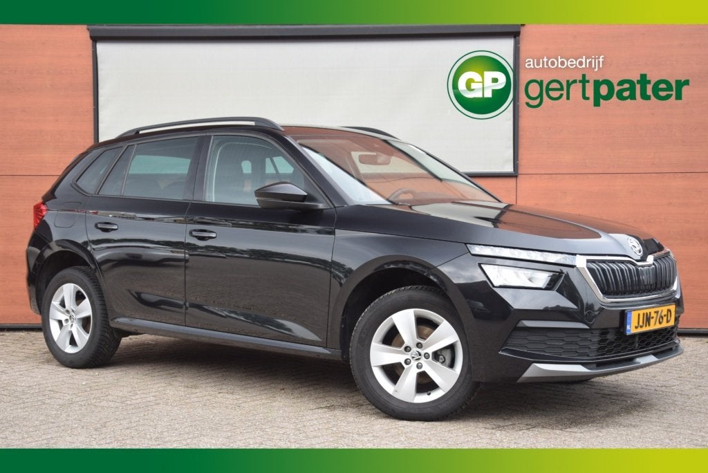 Skoda Kamiq 1.0TSI 110PK Ambition LED/Carplay/Camera/PDC/Cli, Automaat, Automatische klimaatregeling, Stof, Gebruikt