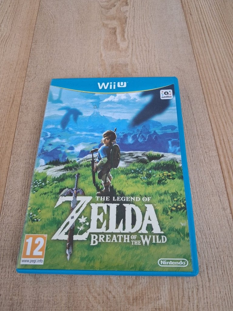 WiiU WII U Zelda Breath of the Wild, Spelcomputers en Games, Avontuur en Actie, 1 speler, Ophalen of Verzenden, Zo goed als nieuw