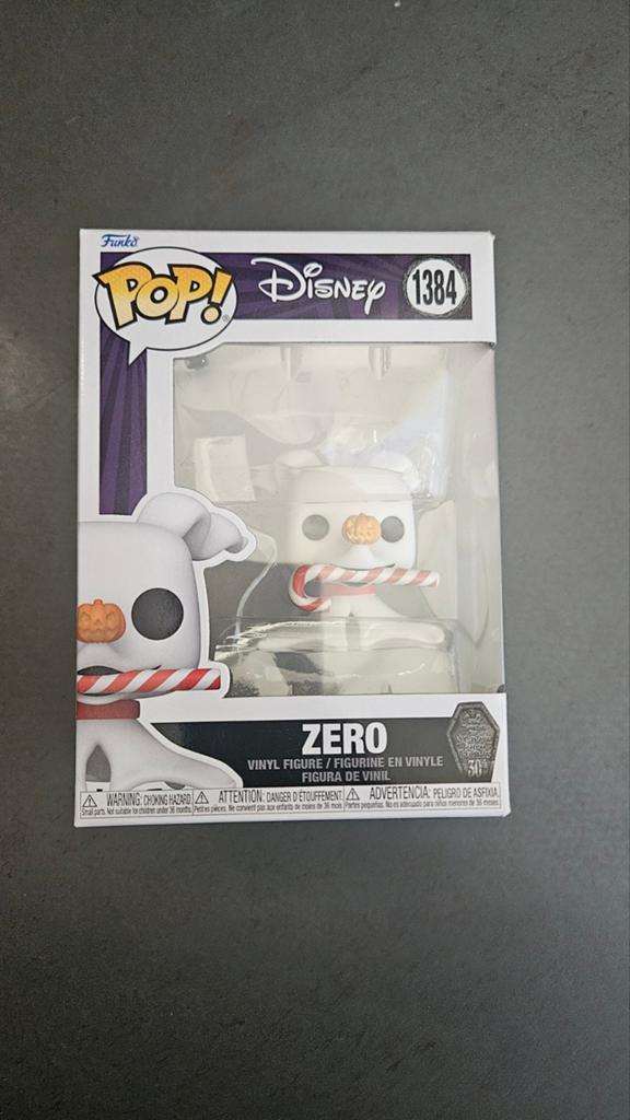 Funko Pop! Disney The Nightmare Before Christmas Zero, Ophalen of Verzenden, Nieuw