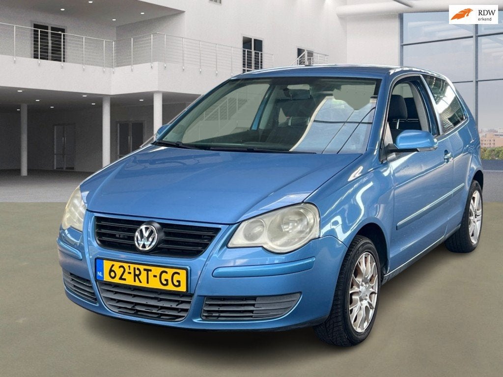 Volkswagen Polo 1.4-16V FSI Turijn AIRCO ELEKPAKKET, Voorwielaandrijving, 86 pk, 4 cilinders, Blauw