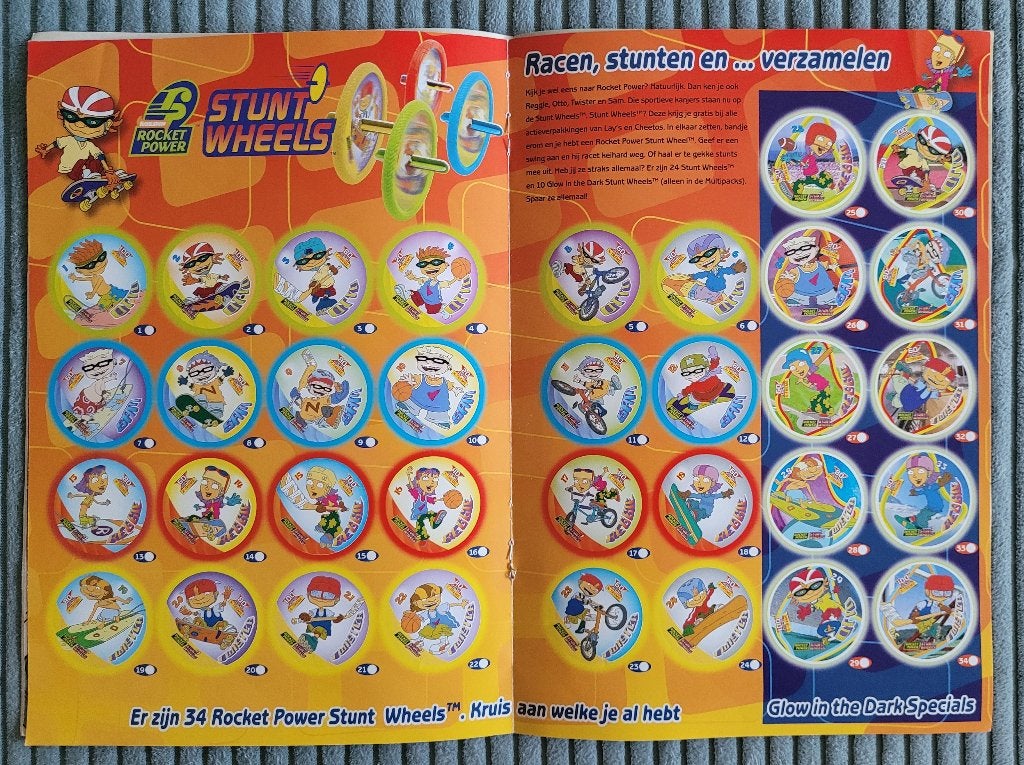Stunt Wheels folder 1 t/m 34, verzamel item, Ophalen of Verzenden, Time, Overige typen