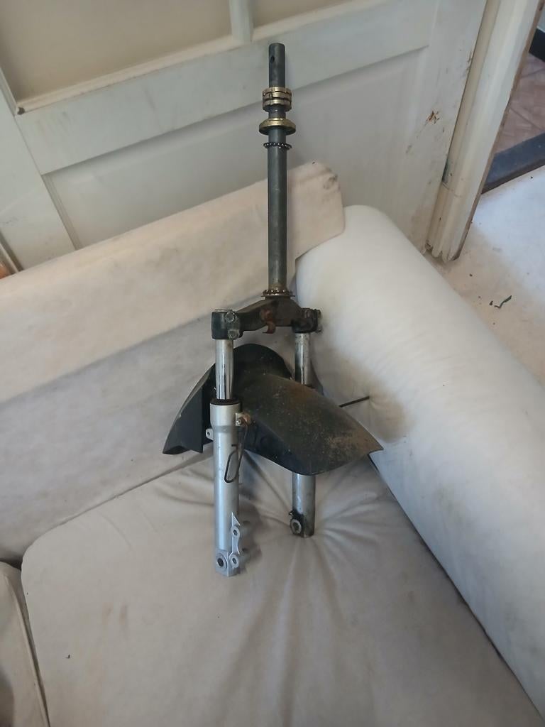 Peugeot kisbee voorvork compleet, Ophalen, Gebruikt, Overige typen, Peugeot