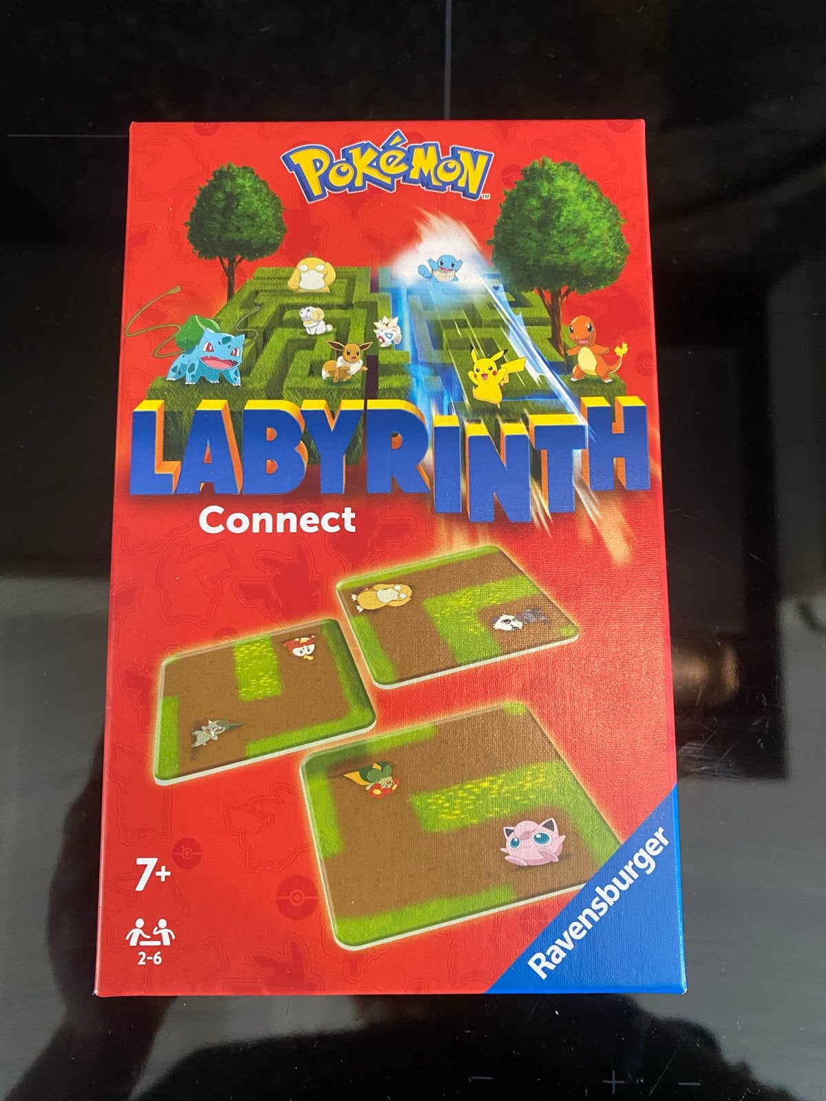 Pokémon Labyrinth Connect - Ravensburger (nieuwstaat), Drie of vier spelers, Ophalen of Verzenden, Zo goed als nieuw