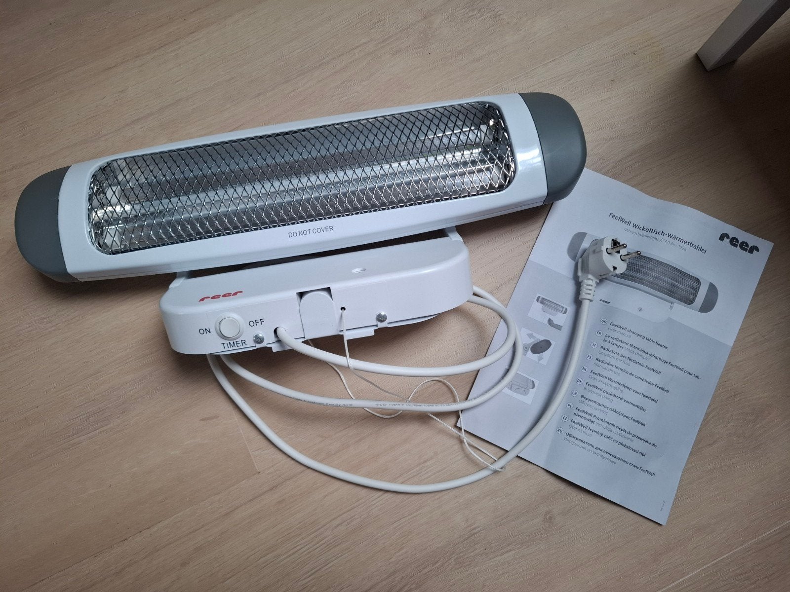 Reer Feelwell Commode Warmtelamp, Kinderen en Baby's, Ophalen, Zo goed als nieuw