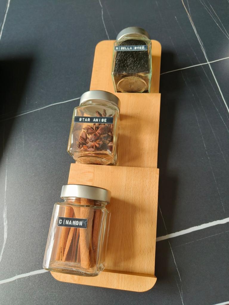 kruidenrekje van hout voor lade, Ophalen, Overige typen, Hout, Zo goed als nieuw