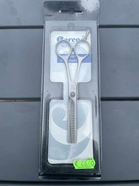 Zgan professionele Solingen effileerschaar 5.5" voor hond, Overige merken, Ophalen of Verzenden, Zo goed als nieuw