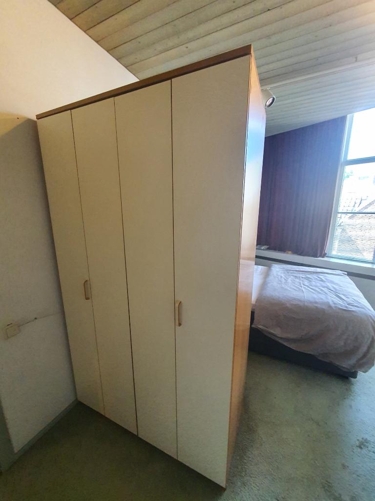 Ikea Geron hang-/leg-/ladenkast 213hx124bx60d, Strak, 100 tot 150 cm, 200 cm of meer, Zo goed als nieuw