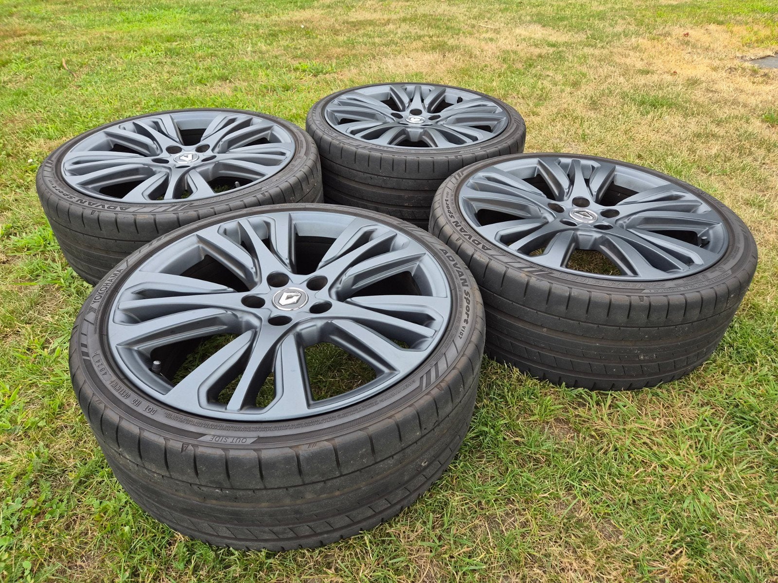 Set Initiale Paris Velgen met banden 19 inch Renault, Gebruikt, Velg(en), Personenwagen, Ophalen