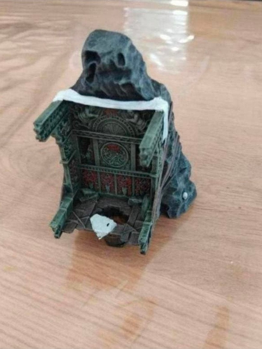 Warhammer LOTR De Hobbit GOBLIN KONINGSTRON van Goblin Town, Hobby en Vrije tijd, Wargaming, Ophalen of Verzenden, Warhammer