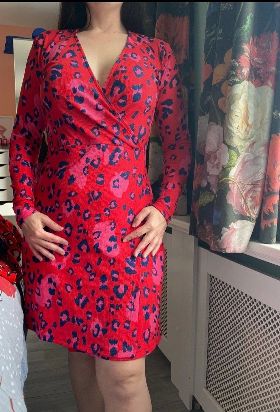 Nieuwe Supertrash jurk maat 38 panterprint panter KOOPJE💫, Kleding | Dames, Jurken, Maat 38/40 (M), Supertrash, Nieuw, Ophalen of Verzenden