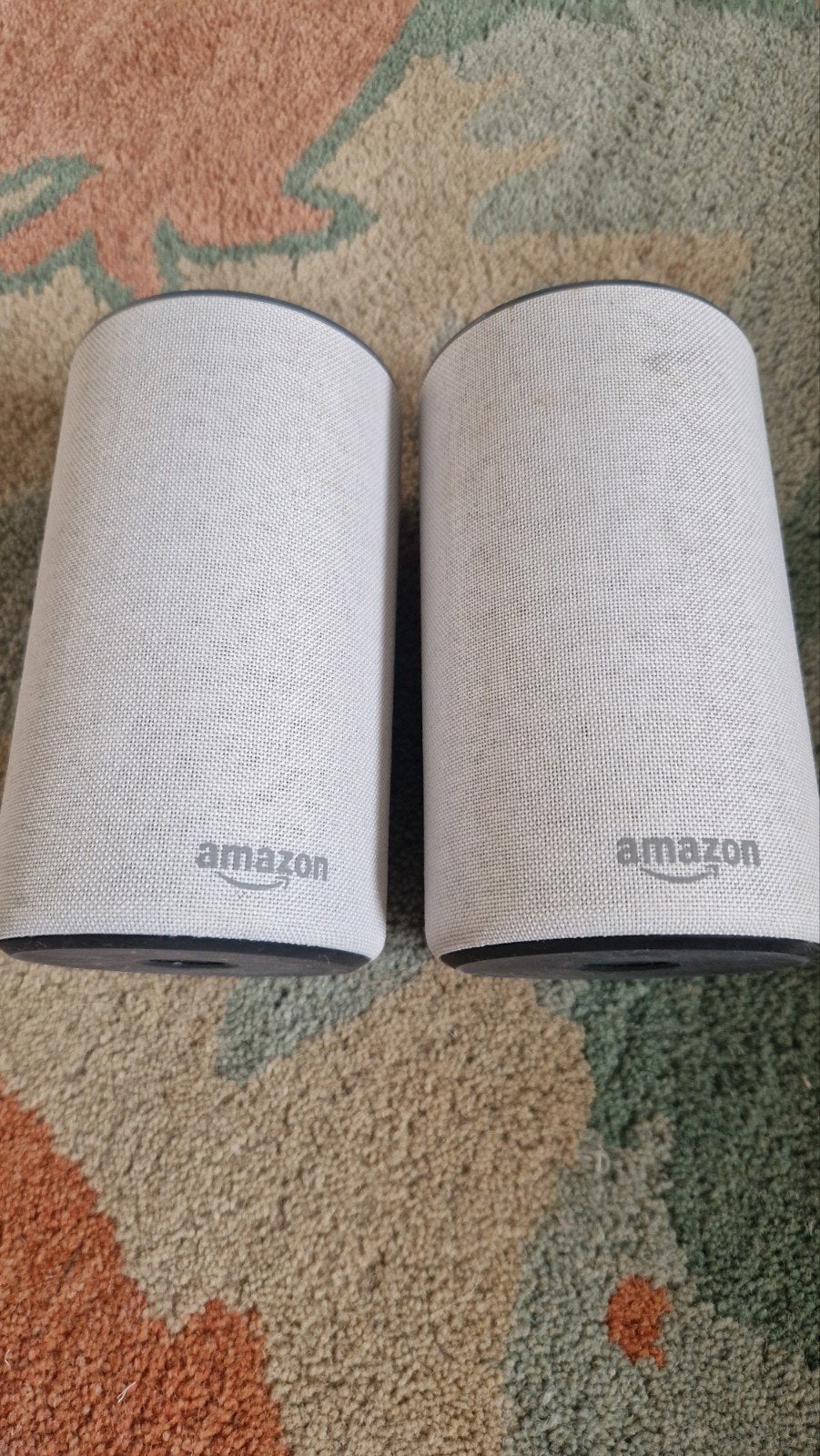 Amazon Echo (2e generatie) - Set van 2 slimme speakers, Overige merken, Slimme speaker, Gebruikt, Ophalen of Verzenden