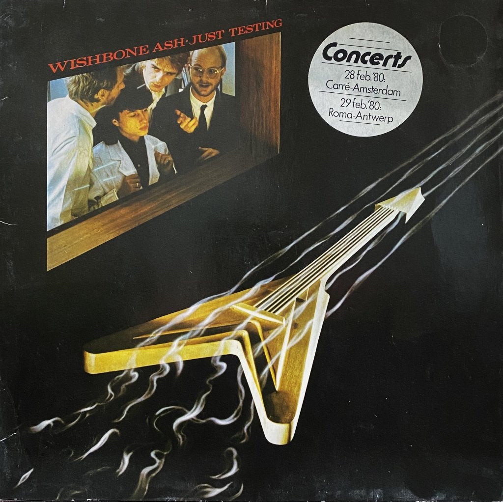 Wishbone Ash - JUST TESTING @1979, LP, Hard Rock, Ophalen of Verzenden, Zo goed als nieuw