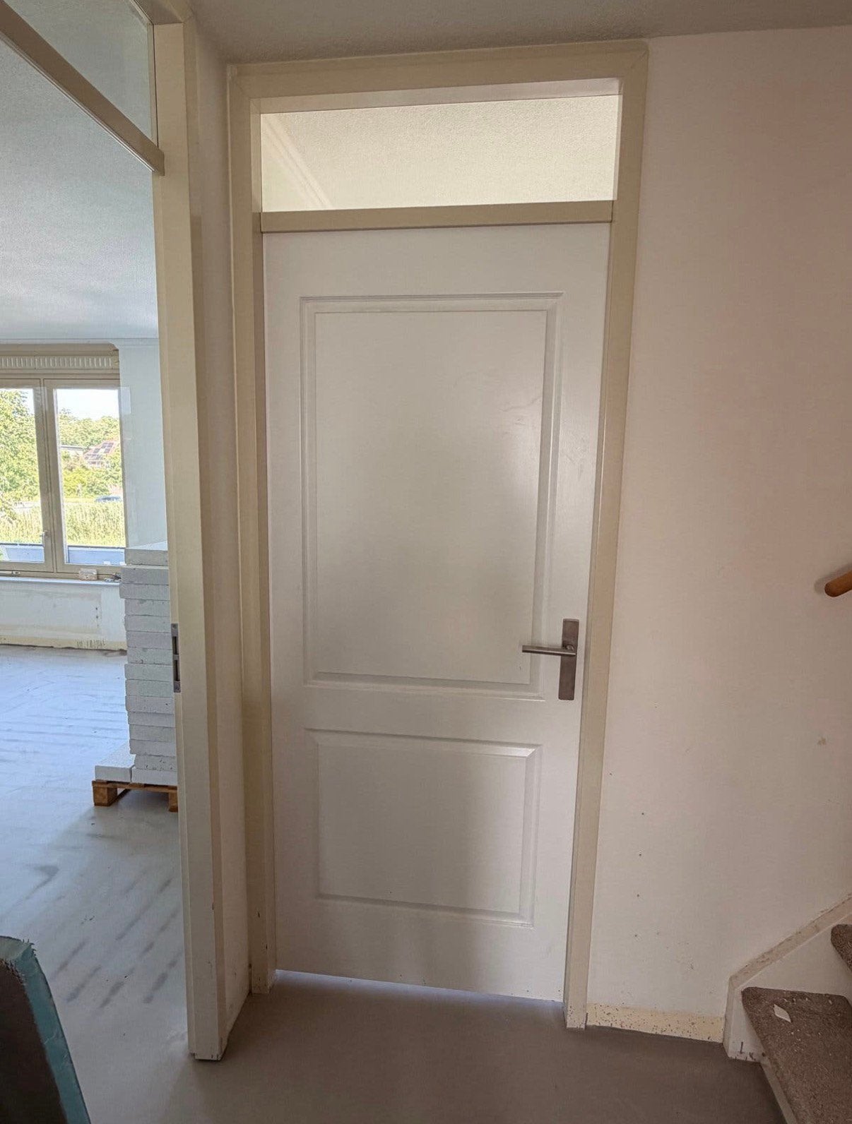 5X ALUMINIUM KOZIJN MET DEUR 97  244 CM – €50 P.S., Ophalen of Verzenden