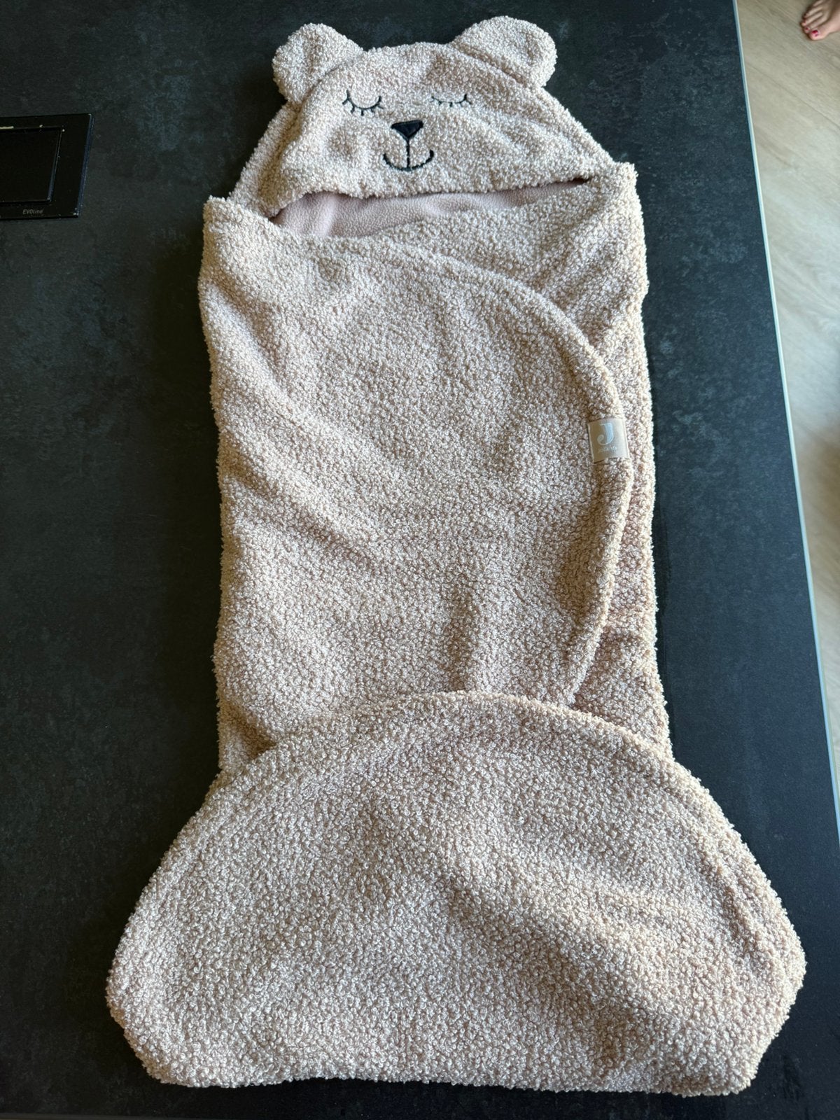 Jollein baby wikkeldoek maxi cosi (kleur: oud roze), Ophalen of Verzenden, Zo goed als nieuw, Roze, Jollein