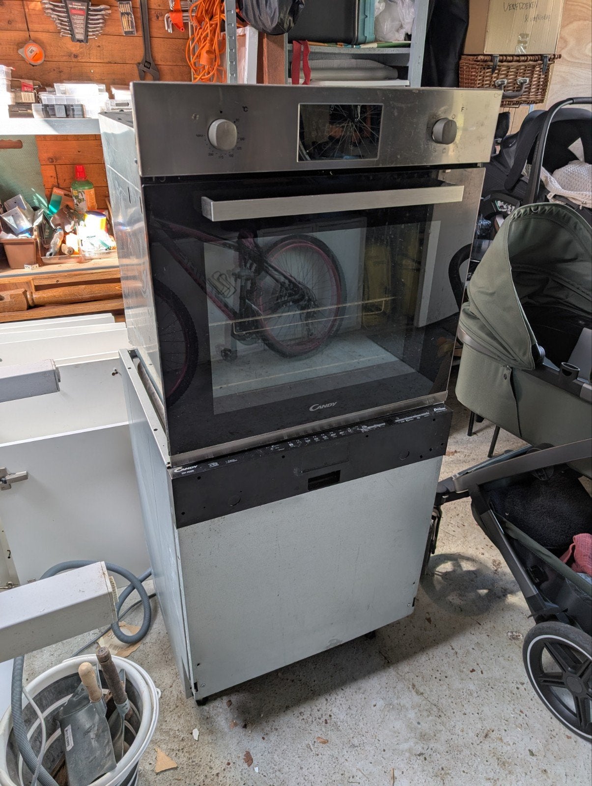 Candy oven en inbouwvaatwasser (2017), Ophalen, Gebruikt