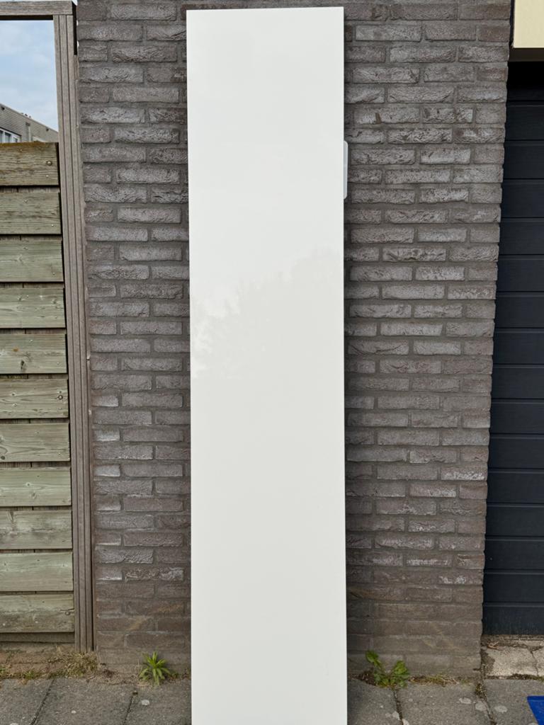 Hooglans witte deur voor IKEA Pax kast (229x50 cm), Overige materialen, Minder dan 50 cm, Gebruikt, 200 cm of meer