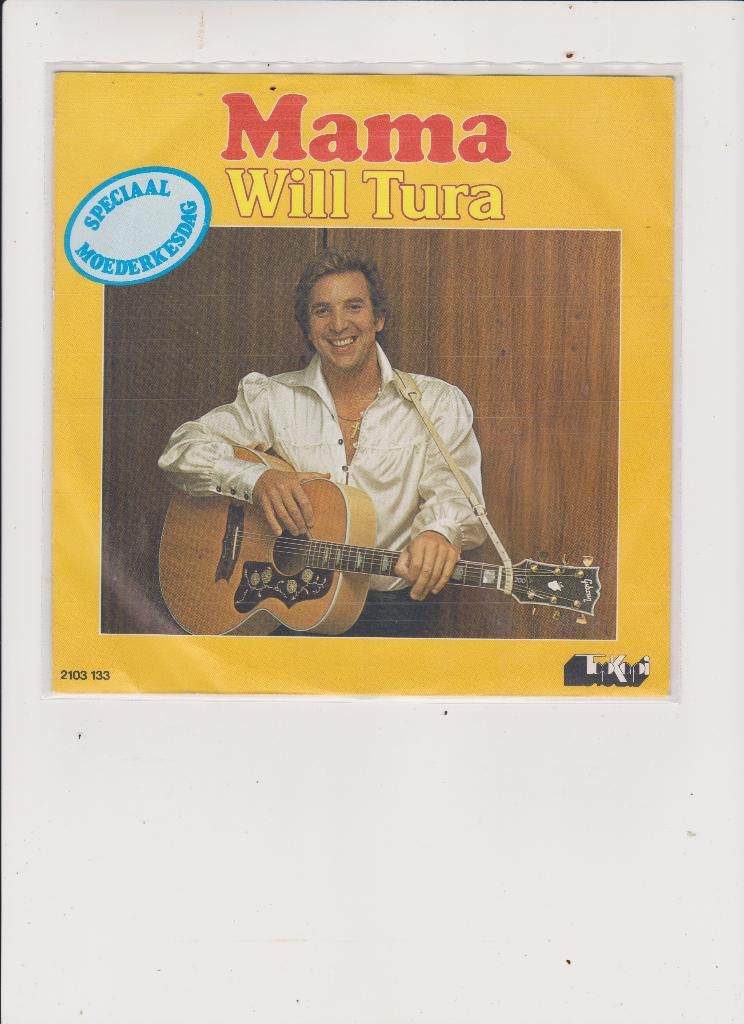 will tura, Cd's en Dvd's, Vinyl | Nederlandstalig, Ophalen of Verzenden, Gebruikt, 7 inch, Levenslied of Smartlap