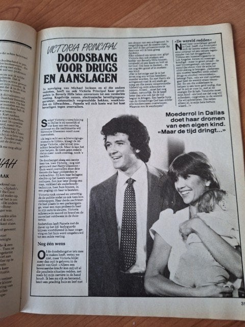 Kwik 1986 Farrah Fawcett VIctoria Principal Lio Chris Evert, Boeken, Ophalen of Verzenden, Gelezen, Overige typen