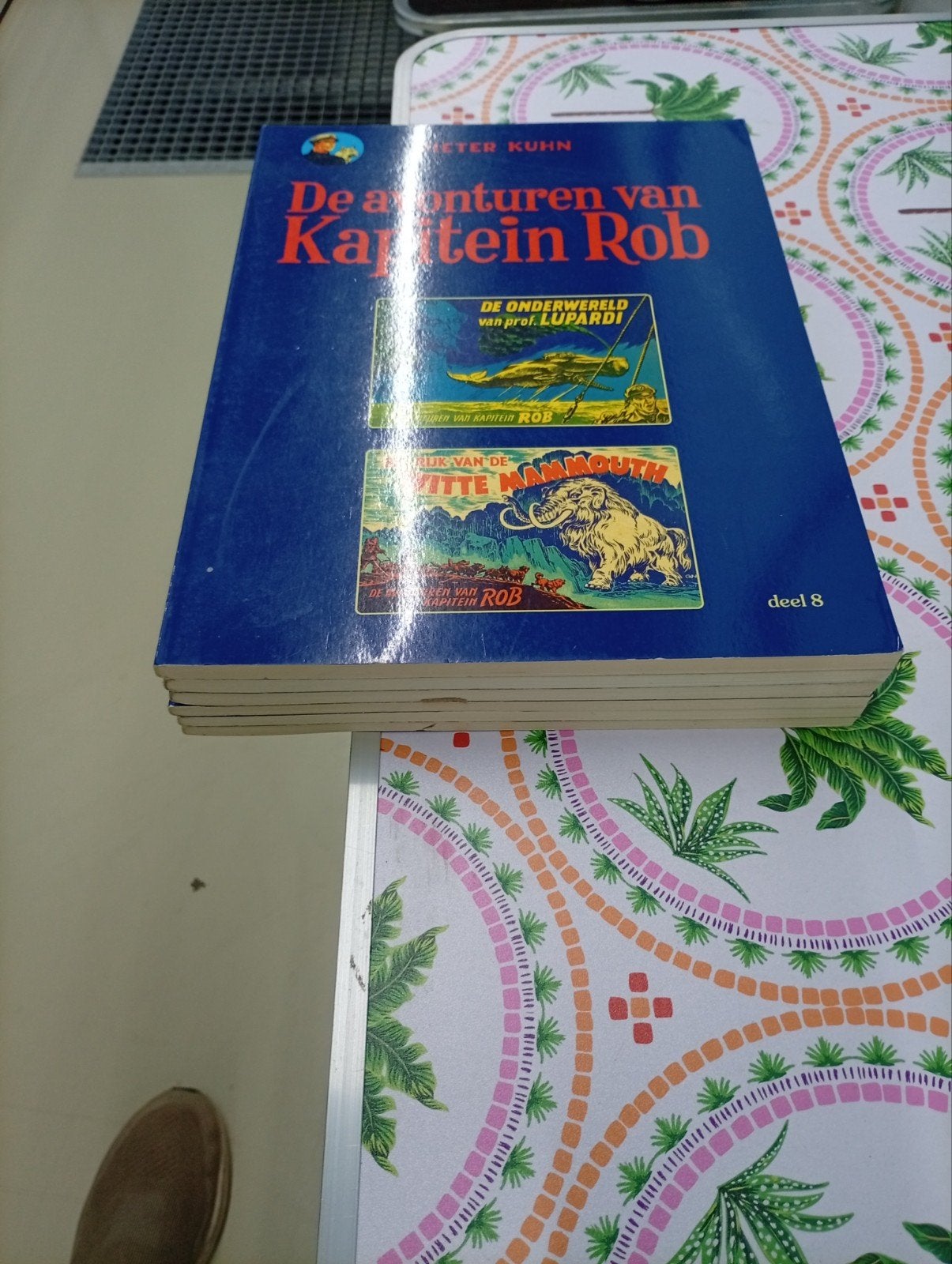 6 leuke stripboeken van kapitein Rob deel 8-14-15-30-32-36, Ophalen of Verzenden, Gelezen