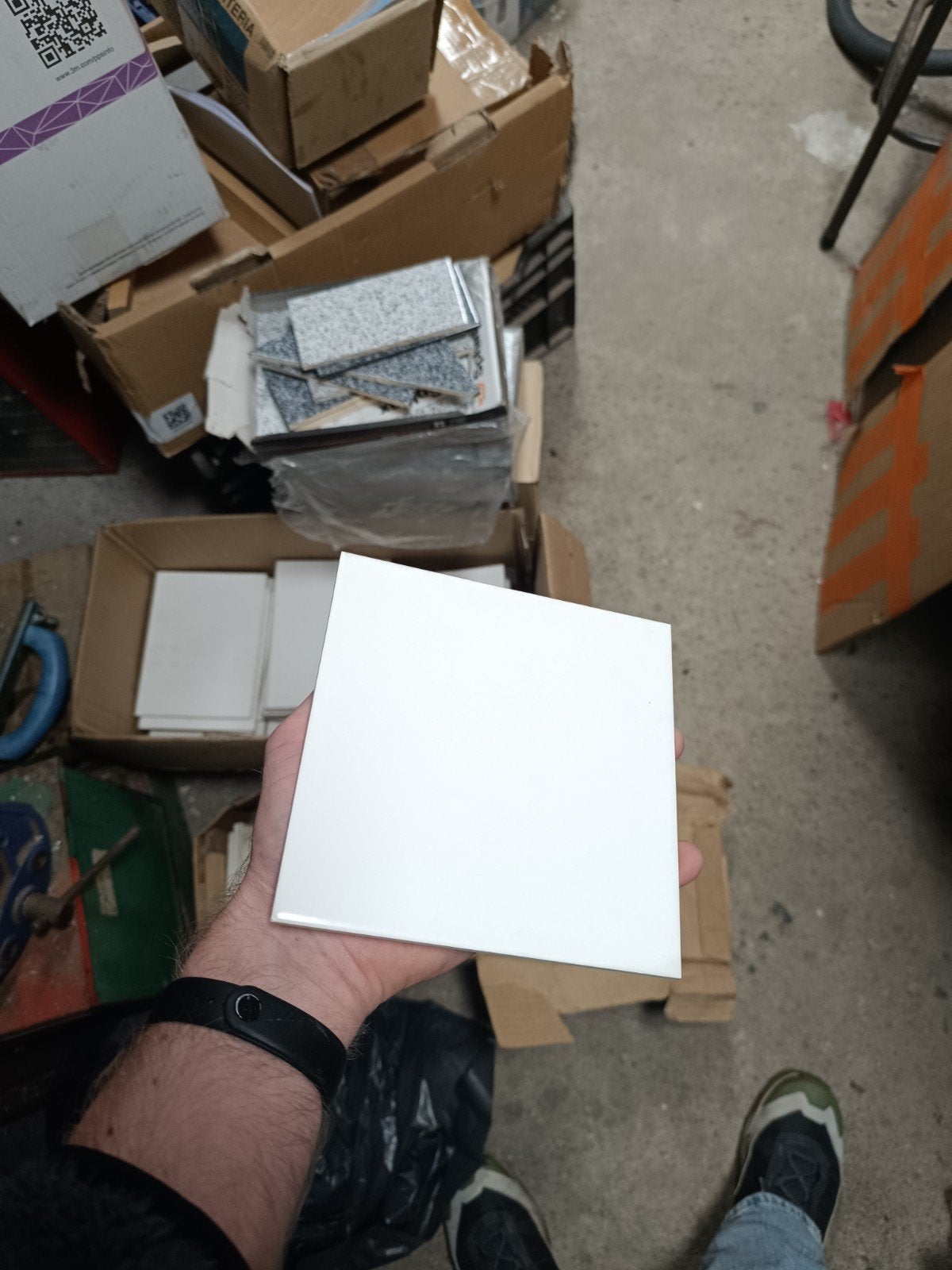 Witte tegels 15x15 cm - Rako, Ophalen, Nieuw, Minder dan 20 cm, Minder dan 20 cm