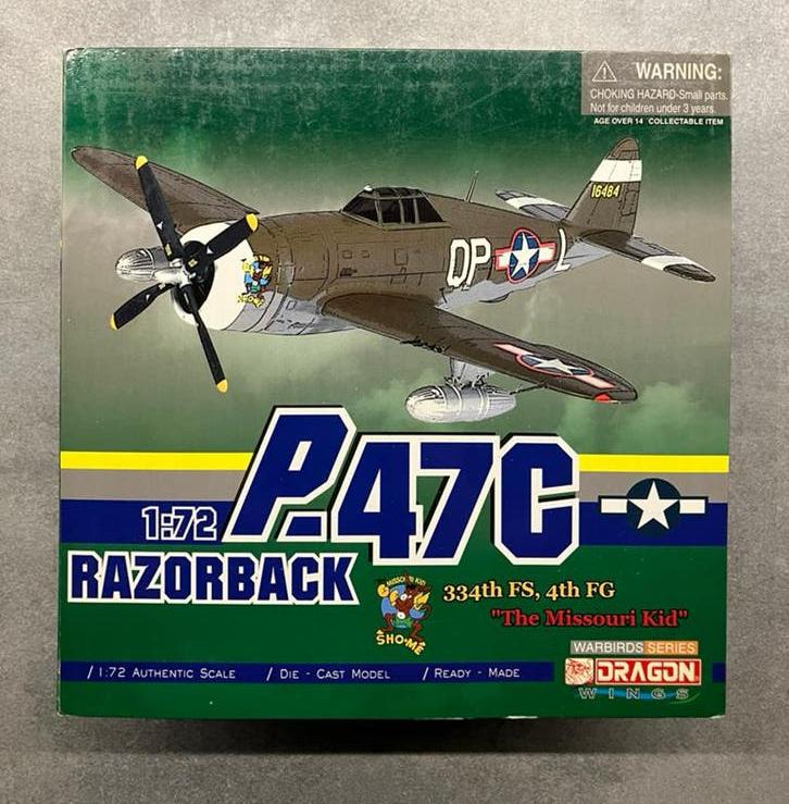 Dragon Wings 50178 - 1:72 Diecast P-47C, Verzenden, Gebruikt, Schaalmodel