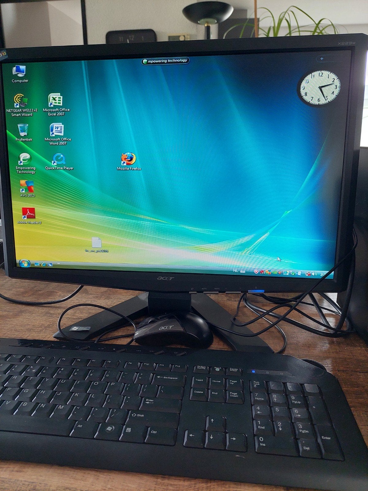 acer expire computer, Ophalen, 60 Hz of minder