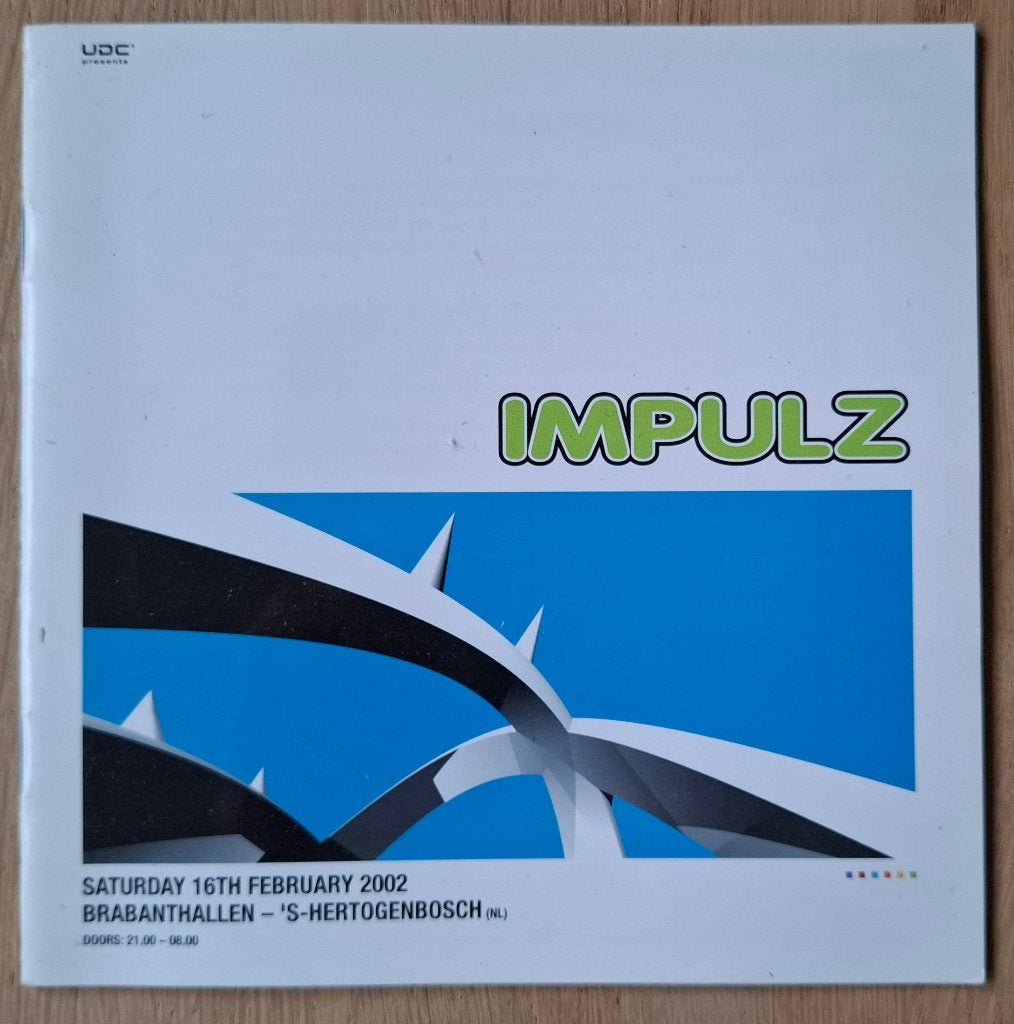 Impulz indoor 2002 programmaboekje, Onbekend, Ophalen of Verzenden, Zo goed als nieuw, Catalogus