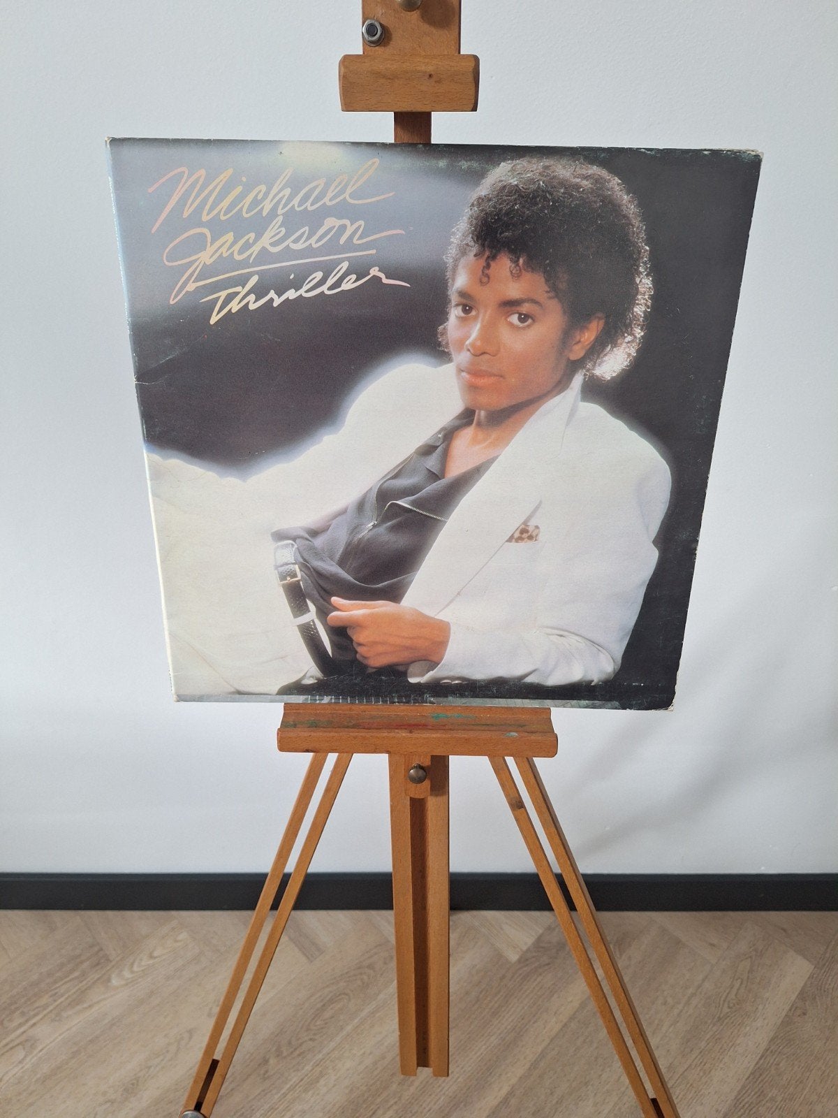 Michael Jackson - Thriller LP (Originele persing 1982), LP, Gebruikt, Pop, Originele persing