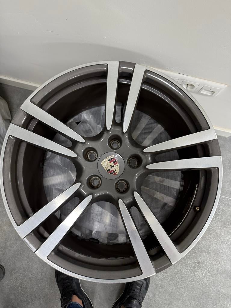 Originele Porsche 21 inch velgen - Zo goed als nieuw!, Gebruikt, Velg(en), Personenwagen, 21 inch