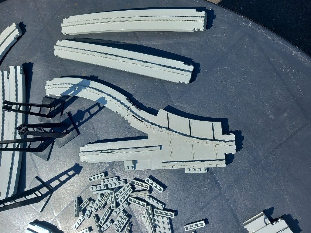 Lego monorail rails partij kilo, Ophalen of Verzenden, Gebruikt, Lego, Space