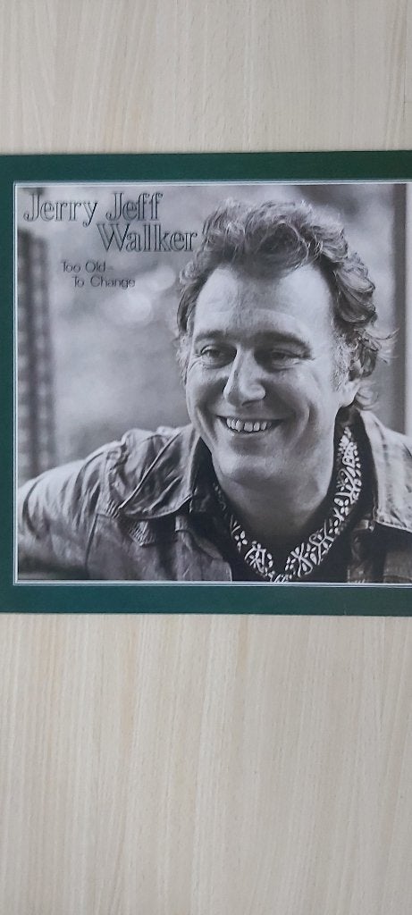 Jerry Jeff Walker Too Old To Change LP USA, LP, Ophalen of Verzenden, Zo goed als nieuw, 12 inch